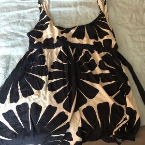 Jcrew medium tank with tie around the back